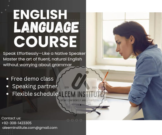 ENGLISH LANGUAGE COURSE BY ALEEM INSTITUE